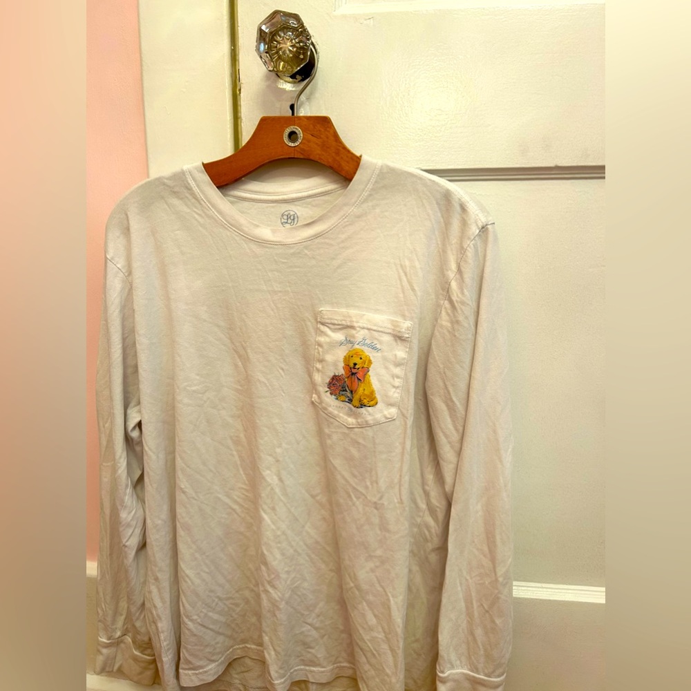 Lauren James Stay Golden Long Sleeve Large Tee